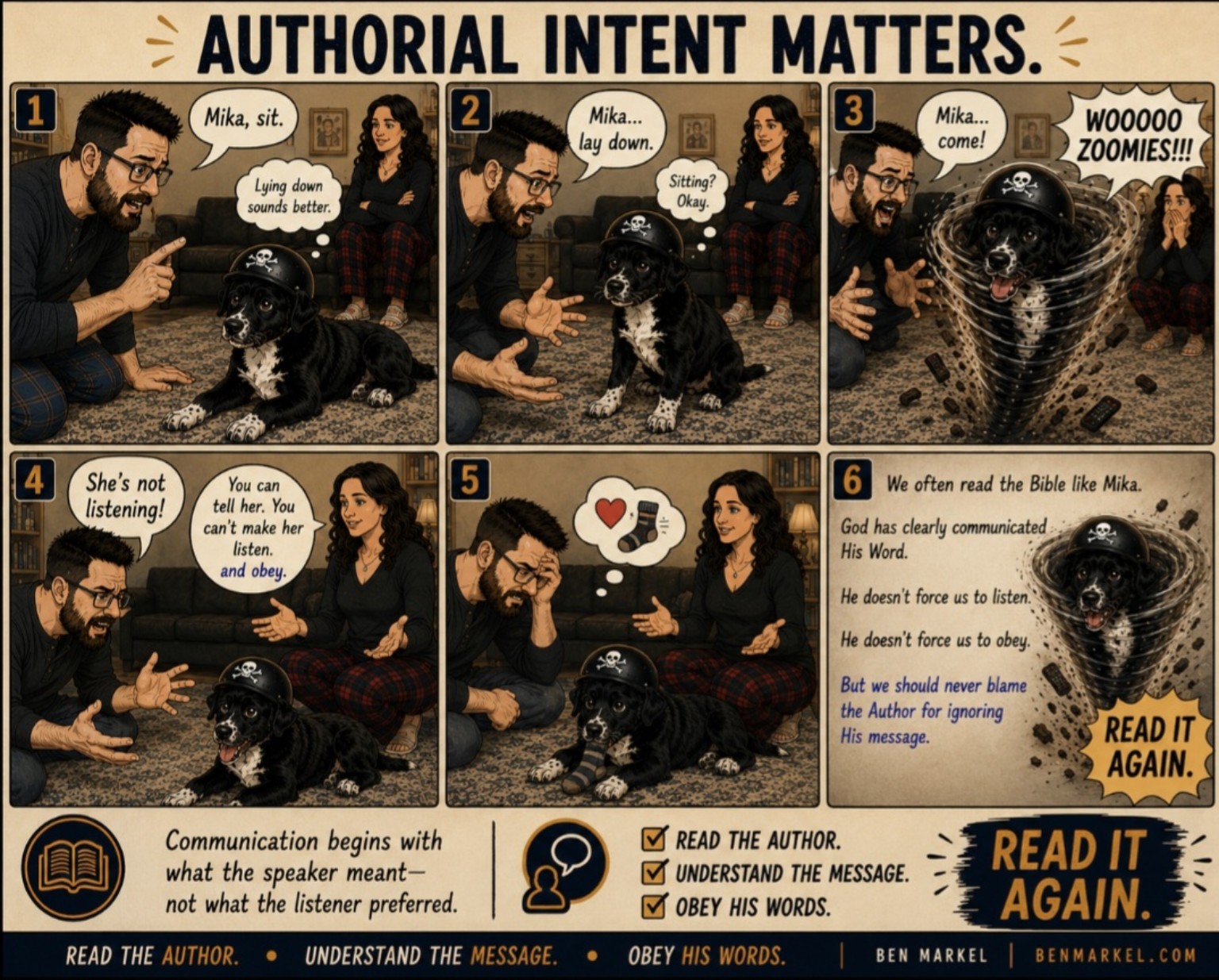 Authorial Intent Matters comic