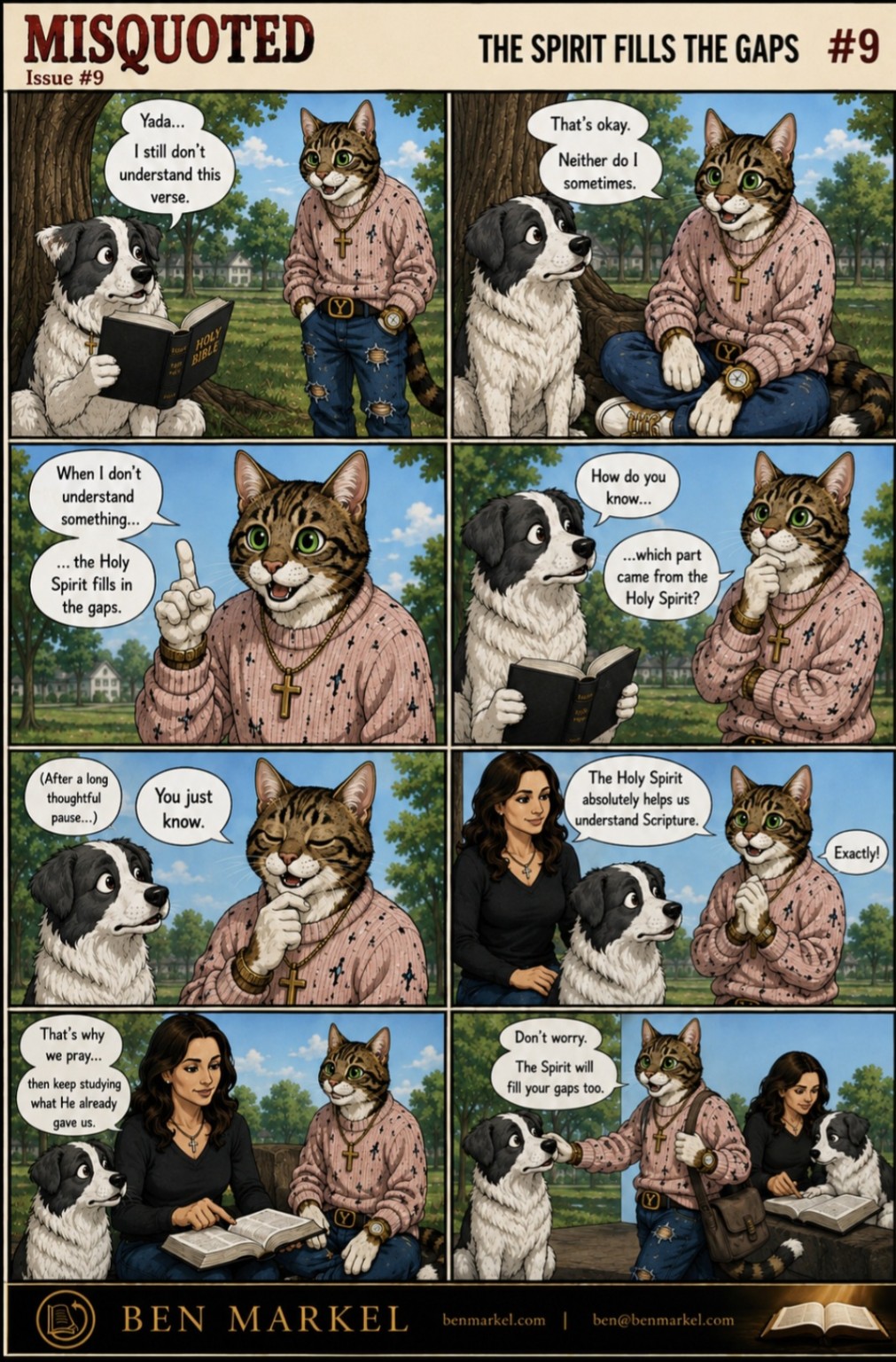 Misquoted Issue 9 The Spirit Fills the Gaps