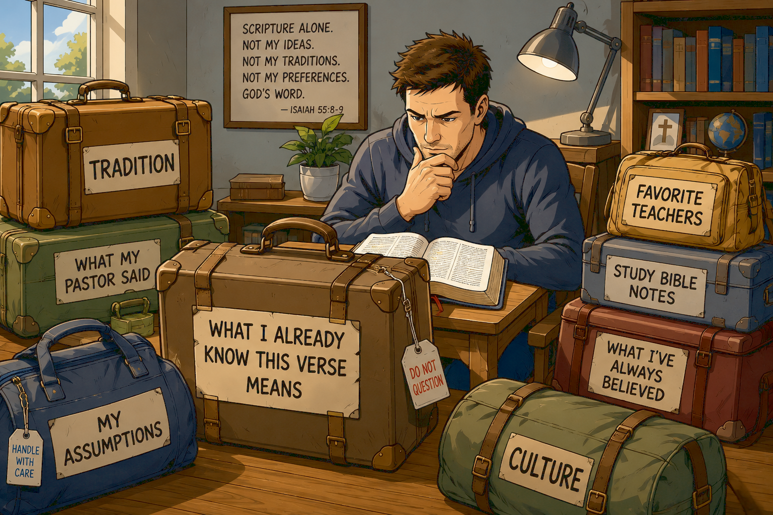 Illustration for Study 2: If the Bible Can Be Understood, Why Do Christians Disagree