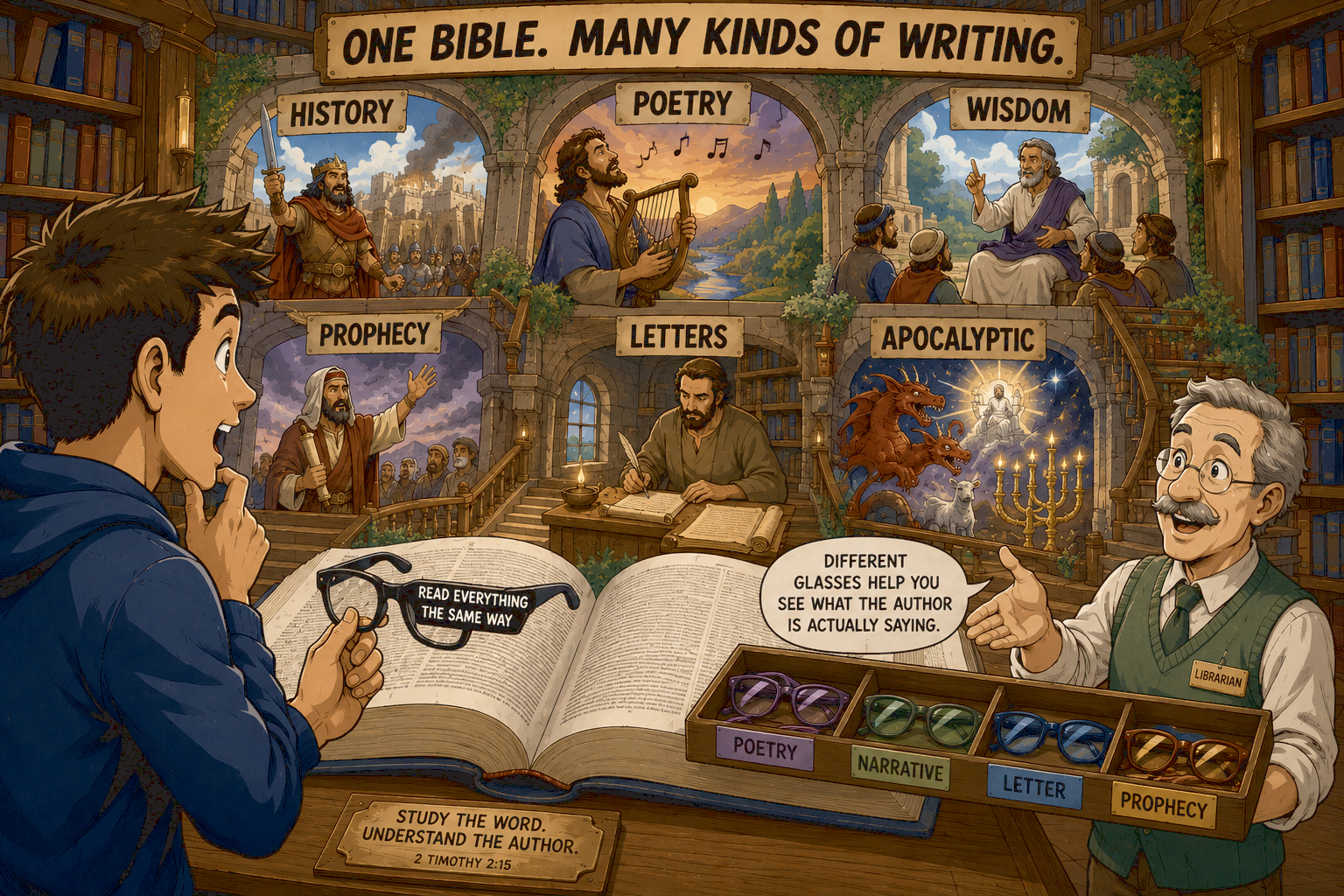 Illustration for Study 6: Reading the Bible the Way It Was Written