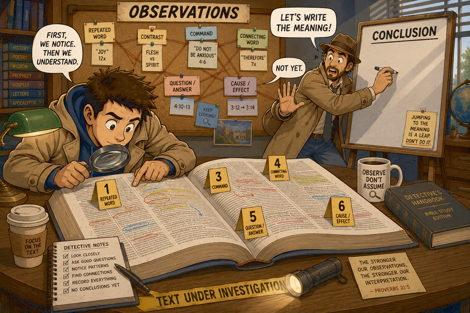 Illustration for Study 7: Learning to Notice