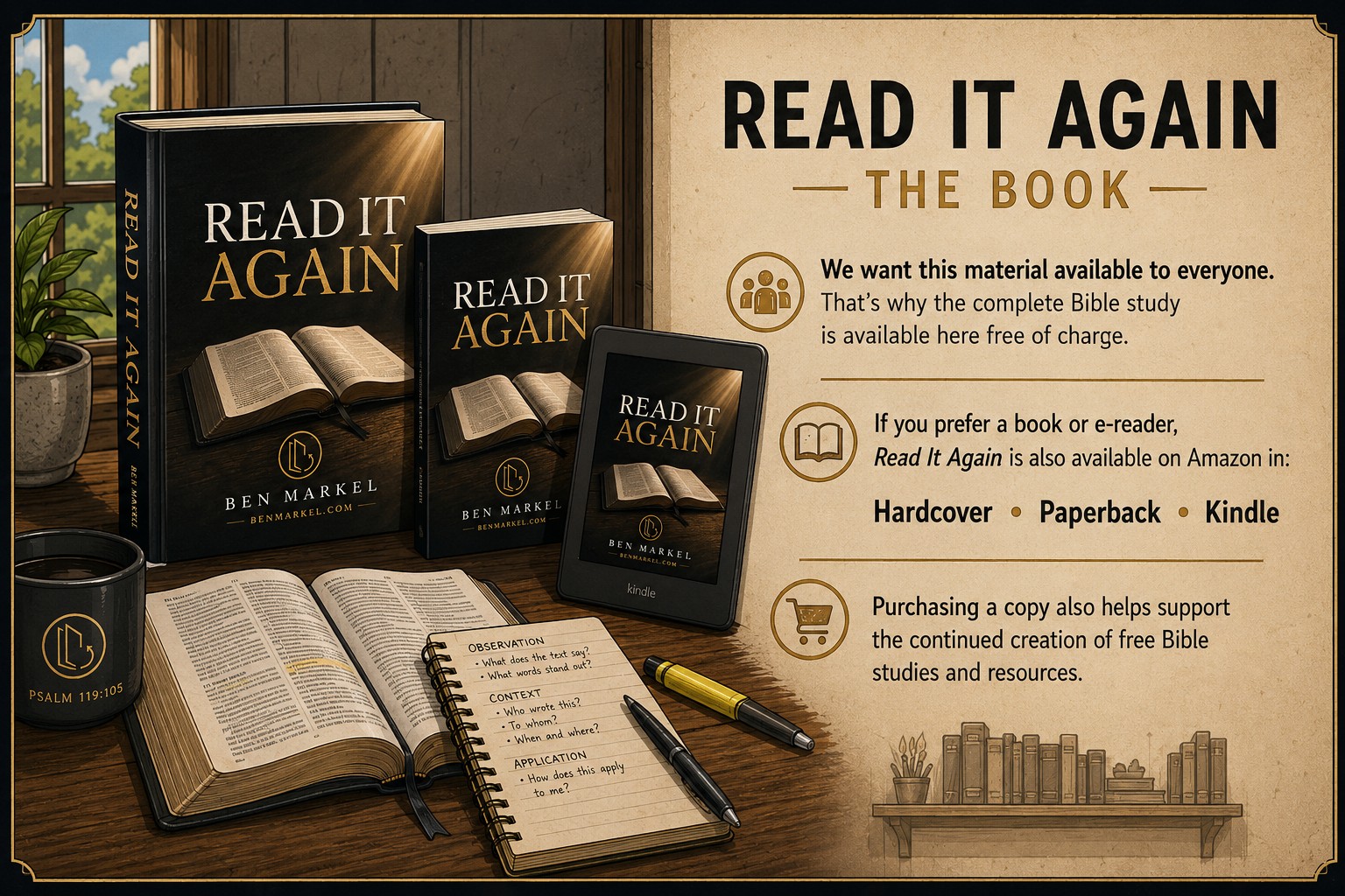 Read It Again — available on Amazon